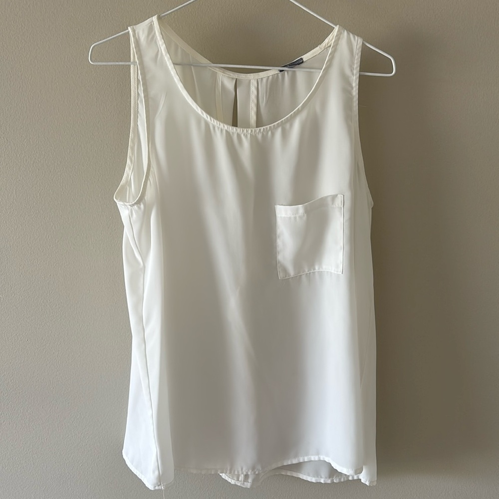 White tank blouse